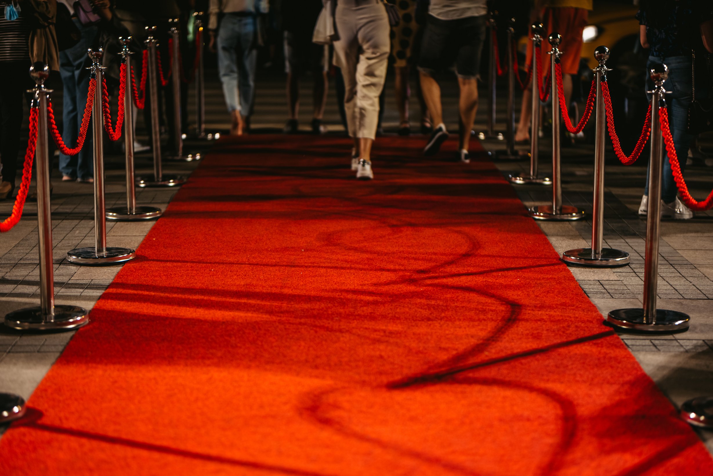 Red Carpet Event At Night